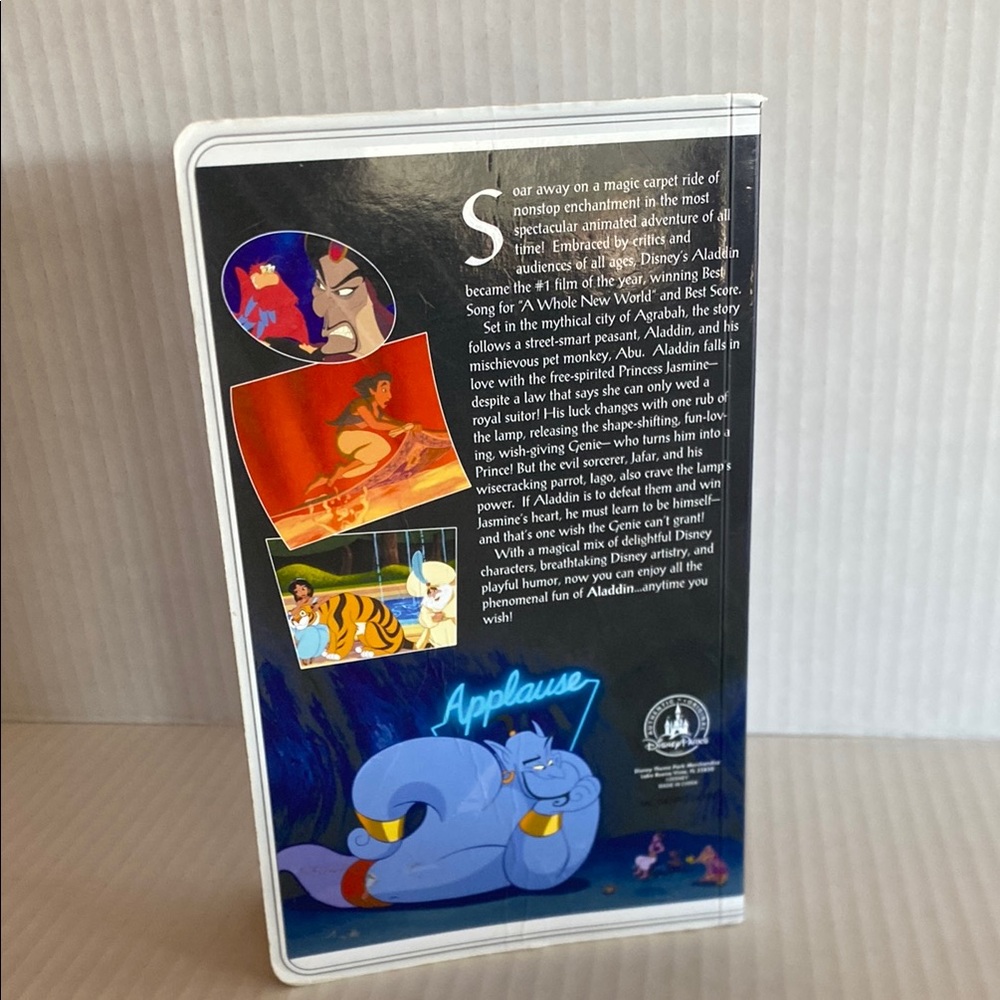 Disney Aladdin VHS Tape Notebook - Picture 8 of 10